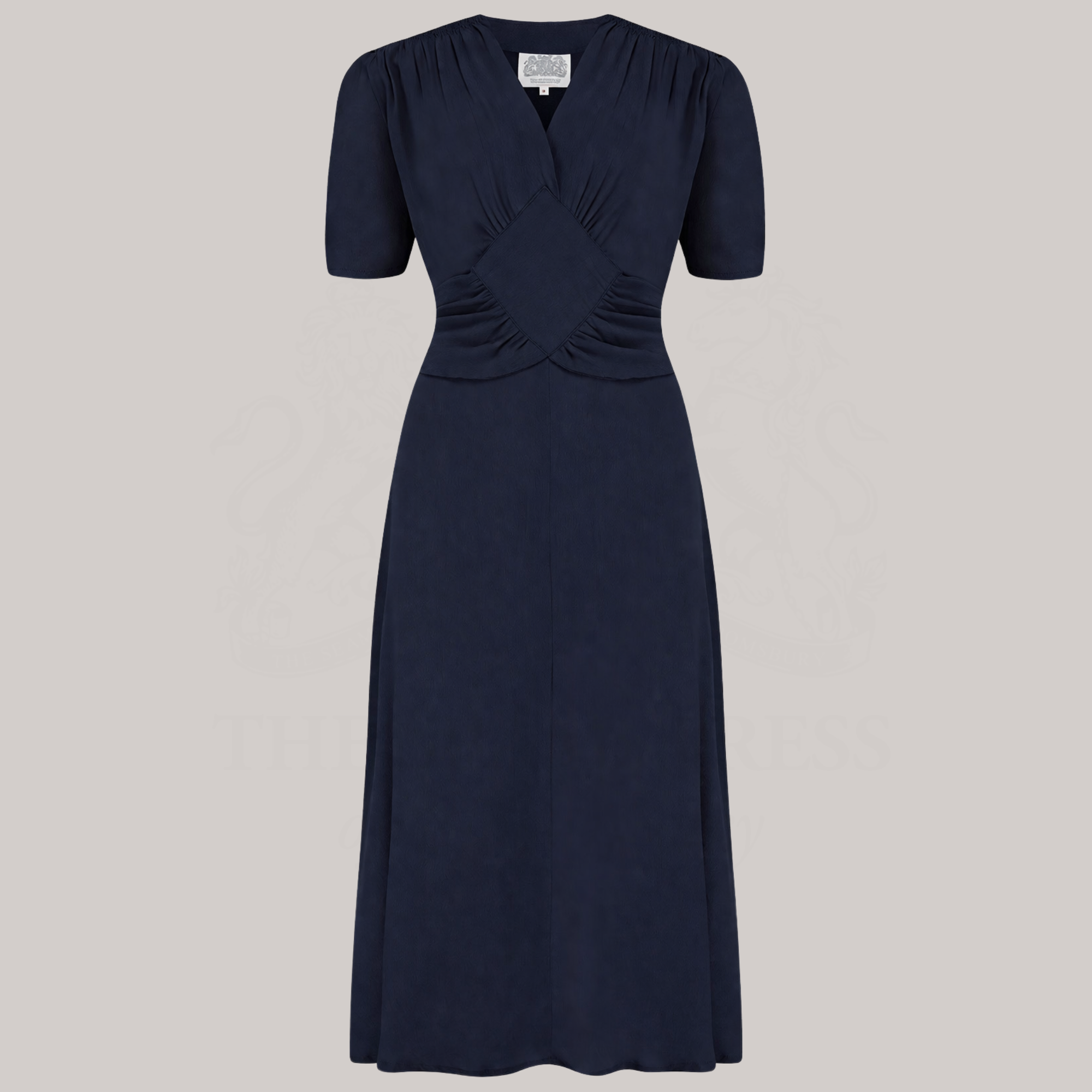 Ruby Dress in French Navy