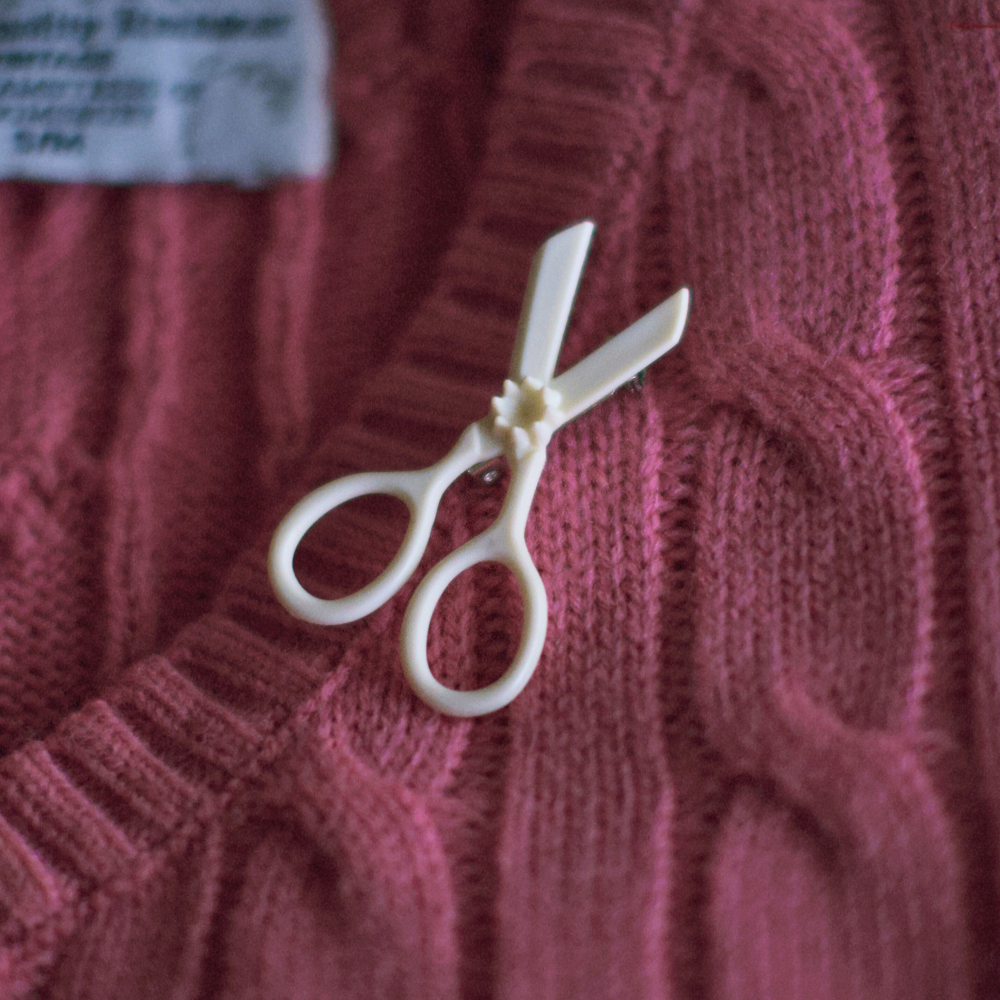 Scissor Brooch
