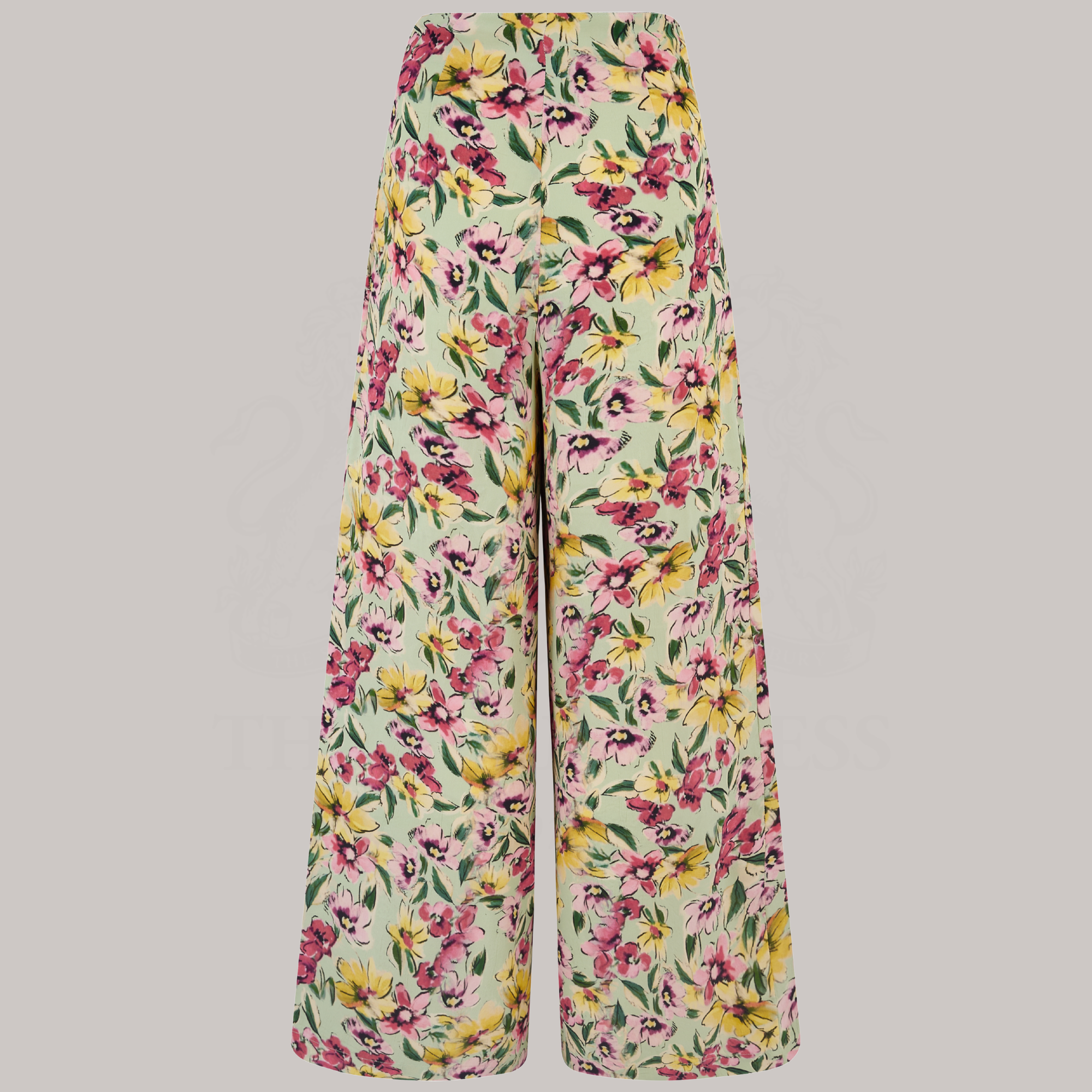 Vivien Swing Trousers in Wildflower
