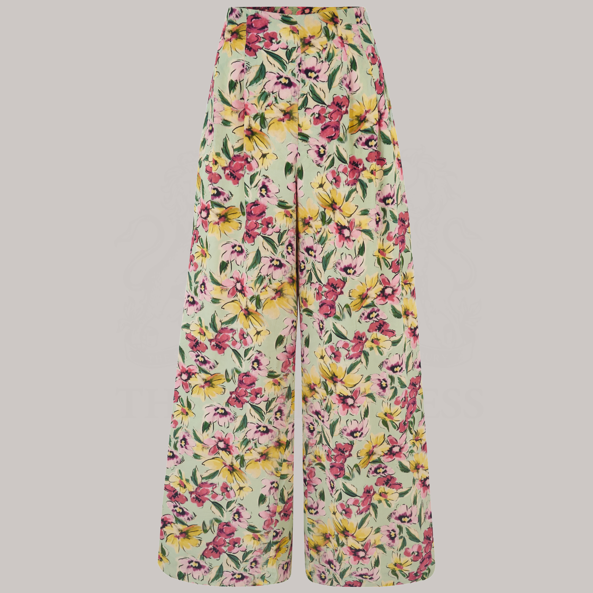 Vivien Swing Trousers in Wildflower