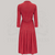 Lucille Shirtwaister Dress in Red Ditzy Dot