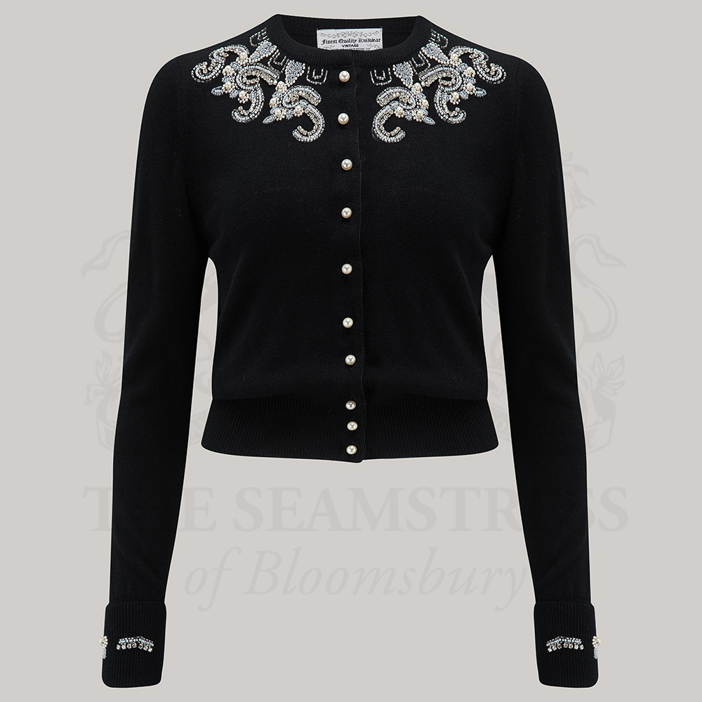 Cardigan black 2025 and white