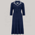 Lisa-Mae Shirtwaister Dress in French Navy