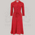 Polly CC41 Dress in Red Ditzy Dot