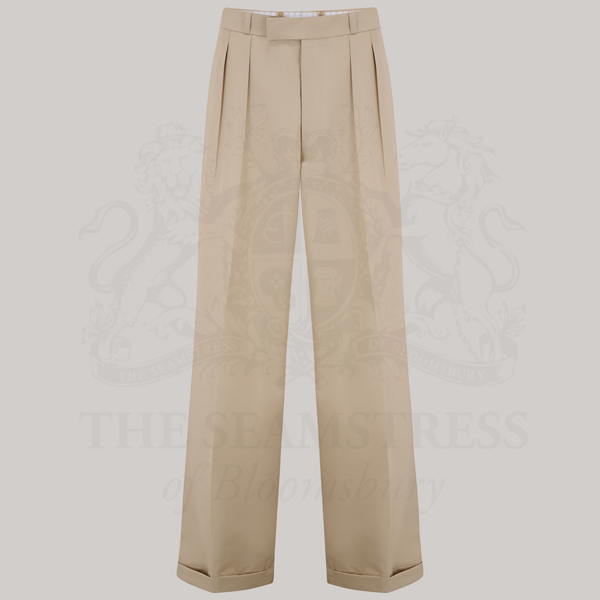 Fake Alpha Vintage 1940s Tailored loose-fit Trousers - Farfetch